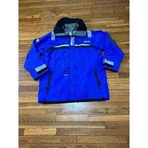 Musto HPX Gore-Tex Ocean Performance Sailing Jacket Mens Sz 2XL Blue Reflective